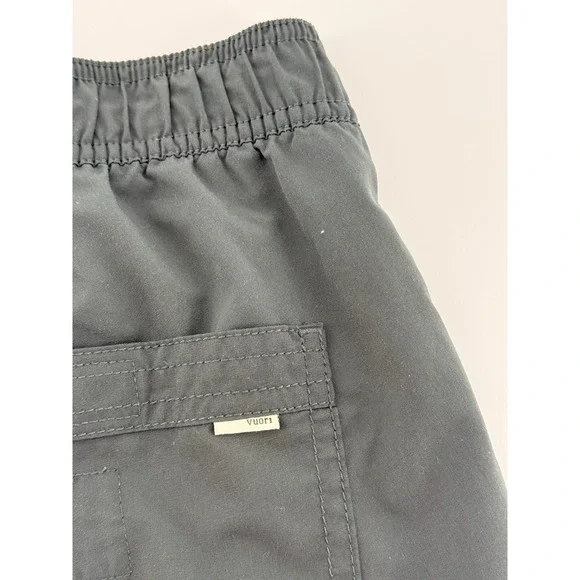Vuori Men's Athletic Shorts Gray Drawstring Pocket Active Casual Gym - Picture 9 of 9